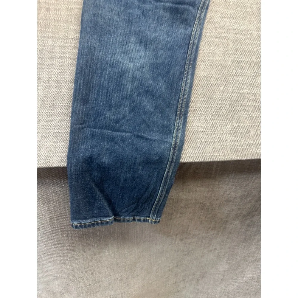 Wrangler Jeans Men 32x30 Blue Denim Medium Wash Regular Fit Stretch Straight Leg